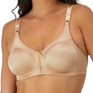 Bali Classic Support Wireless Cool Comfort Nude Bra 34DD NWT